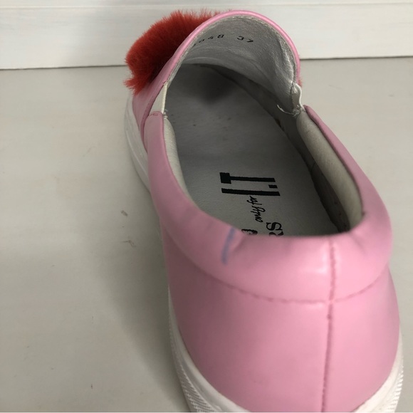 Joshua Sanders Love U Leather Sneakers - Picture 7 of 16